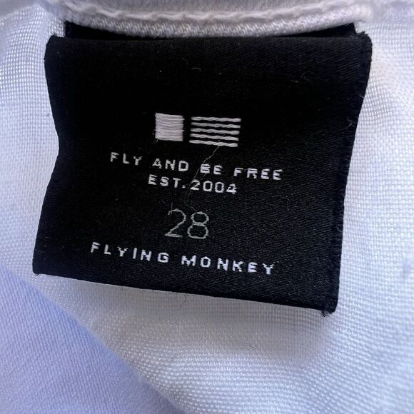 Women's Flying Monkey Black Label Skinny White Jeans Size 28 Denim NWT - Picture 10 of 16